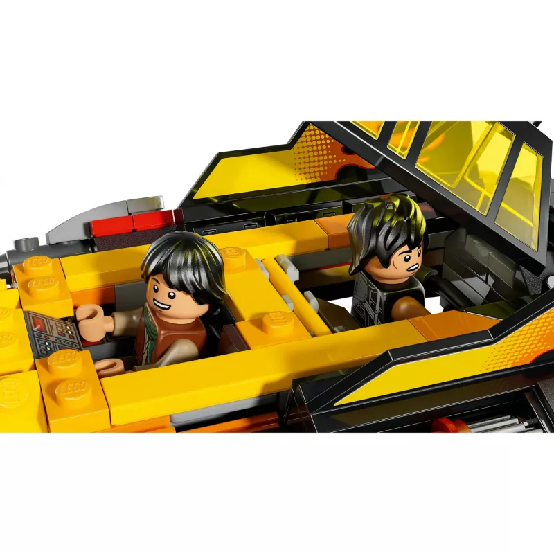 LEGO Star Wars Flame Speeder 75414 sniego transporto priemonės rinkinys – 349 dalių, 3 minifigūrėlės, nuo 7 metų