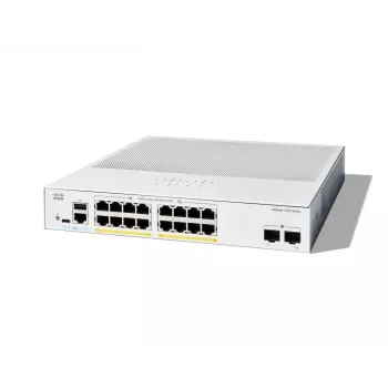 Valdomas jungiklis Cisco Catalyst 1300-16FP-2G 16 prievadų GE Full PoE