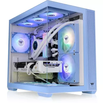 Thermaltake CA-1Z2-00MFWN-00 View 380 TG ARGB Hydrangea Blue Midi bokštas
