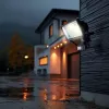 Maclean MCE442 Saulės energijos LED prožektorius su judesio jutikliu, sieninis, IP44, 6W, 6000K