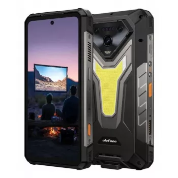 Išmanusis telefonas UleFone Armor 34 Pro 5G Plus – 6,95 colio 1080x2460, MediaTek Dimensity 7300, 16 GB RAM, 512 GB, 50 MP triguba kamera, 25500 mAh, Dual SIM, Android 15, IP68/69K