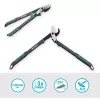 Genėjimo žirklės GARDENA EnergyCut Pro S, 60 cm rankena, pilka/turquoise