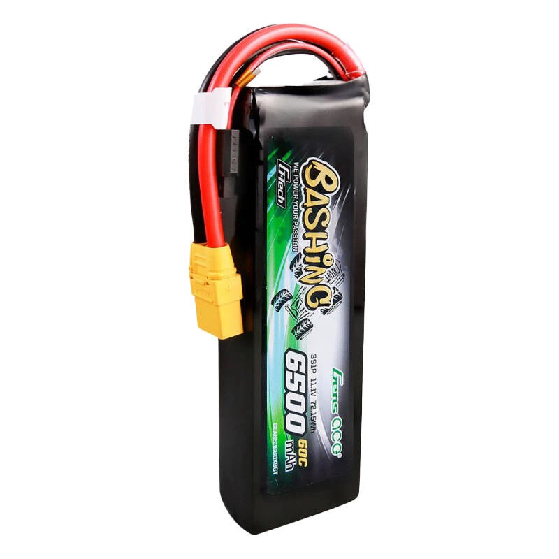 Gens Ace G-Tech 6500mAh 11.1V 60C 3S1P LiPo akumuliatorius juodas