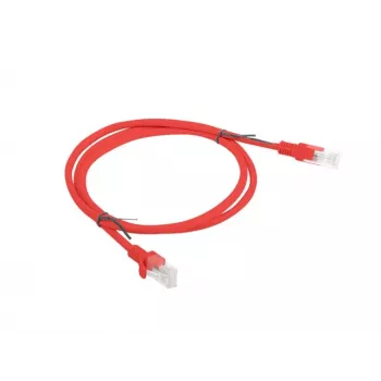 Tinklo kabelis LANBERG PATCHCORD KAT.5E UTP 1M Raudonas