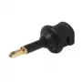 Toslink/3,5 mm šviesolaidinis adapteris ShiverPeaks BS69050 juodas