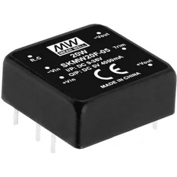 Maitinimo adapteris MEAN WELL SKMW20G-15 20 W Įėjimas 18-75 V Išėjimas 15 V