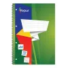 Sąsiuvinis su spirale Forpus A4/70, linijinis, minkštas viršelis 0722-022