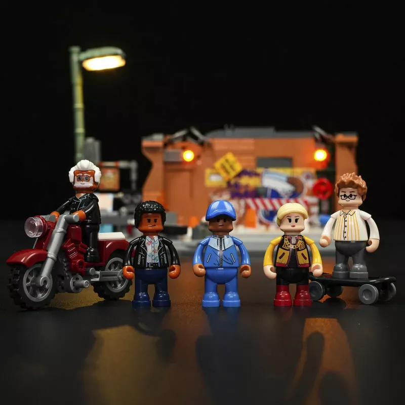 Statybinis žaislas Underground Dance Battle, LUMIBRICKS