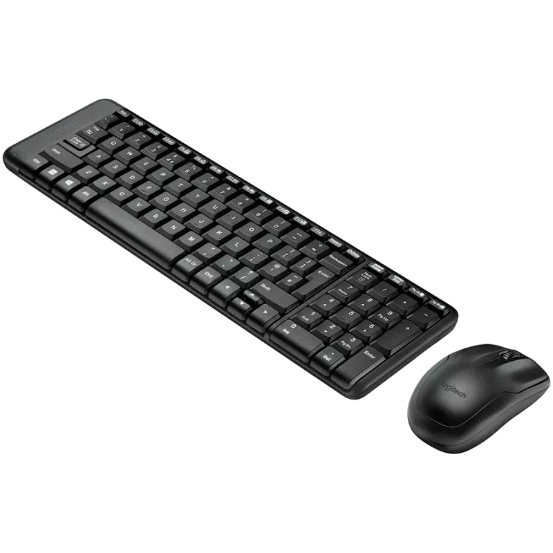 Logitech Wireless Desktop MK220 RU belaidis klaviatūros ir pelės rinkinys