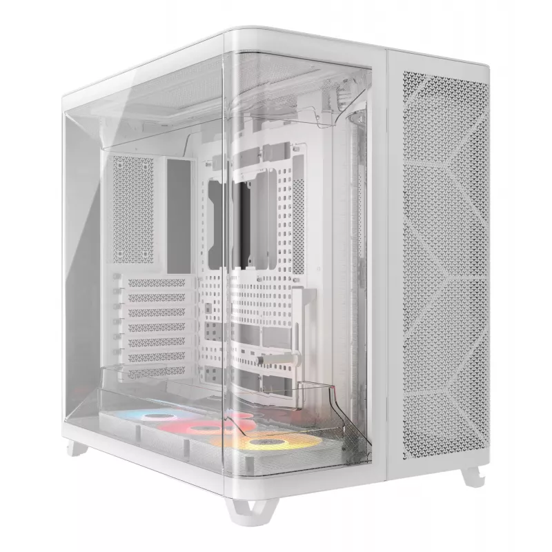 Korpusas Corsair AIR 5400 RS-R ARGB Midi Tower Baltas