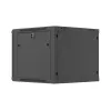 Stovo spinta 19 inch 9U 600x600 juoda