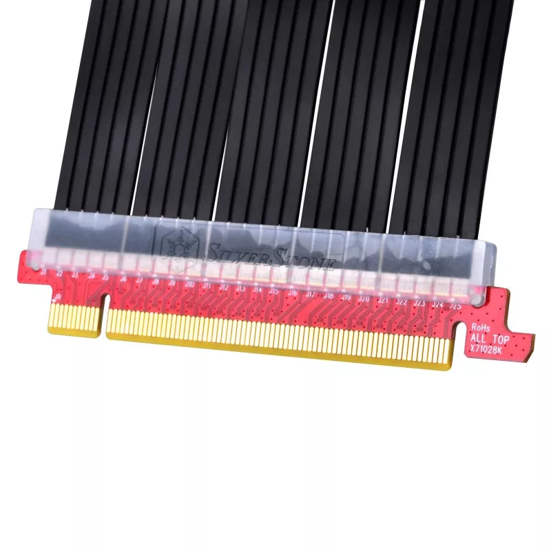 PCIe riser kabelis Silverstone SST-RC04B-400 0,4 m
