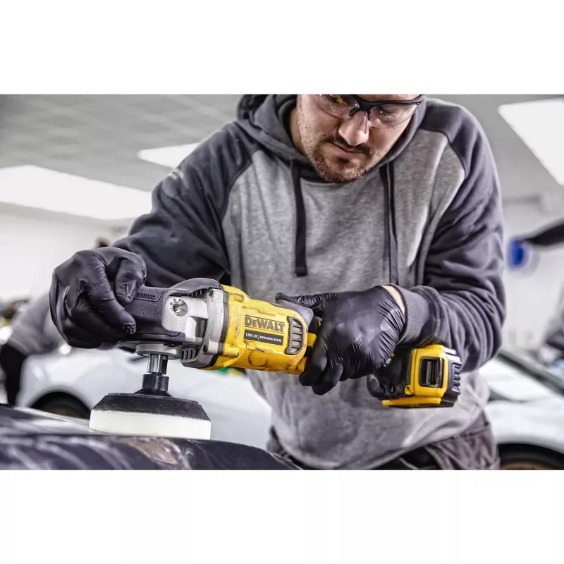 DeWalt DCM849N-XJ 18V belaidis rotacinis poliruoklis, 180 mm
