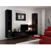 Cama Vitrininė spintelė VIGO '180' 180/40/30 juodas/juodas blizgus