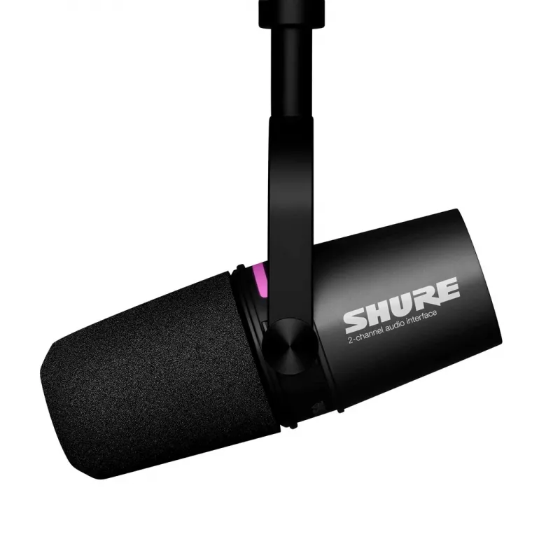 Shure MV7I – išmanus mikrofonas ir sąsaja