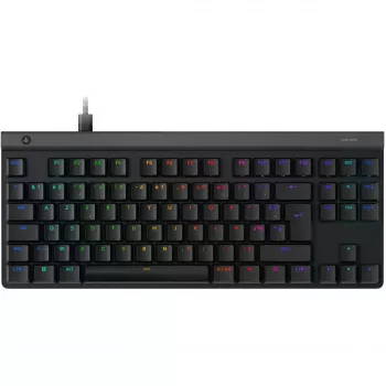 Logitech G G515 TKL klaviatūra žaidimams USB AZERTY prancūzų juoda mechaninė RGB