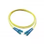GoodConnections šviesolaidinis jungiamasis kabelis LWL Duplex OS2 (vienmodis, 9/125) SC/SC, LSZH, reversibilus poliškumas, 15 m
