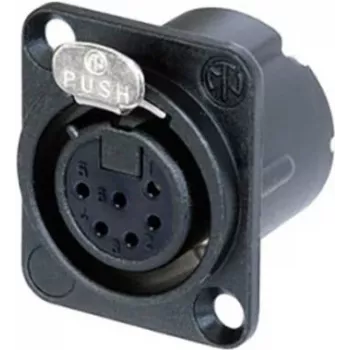 Neutrik NC6FD-LX-B-CON jungiamasis aksesuaras juodas