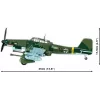 Konstruktorius Cobi Blocks Junkers JU 87G-2 Stuka 571 dalių modelio rinkinys