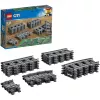 LEGO City Bėgiai 60205 – Konstrukcinis žaislas su keleiviniu traukiniu