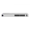 Ubiquiti UniFi 24-Port PoE valdomas L2/L3 Gigabit Ethernet (10/100/1000) maitinimas per Ethernet (PoE) 1U sidabrinis