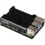 Raspberry Pi RB-ALUCASEP4+07 Black korpusas