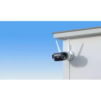 Reolink W740 Belaidė WiFi kulkos formos kamera — 8 MP, F2.8mm/F1.6 objektyvas, IP67, MicroSD iki 512 GB
