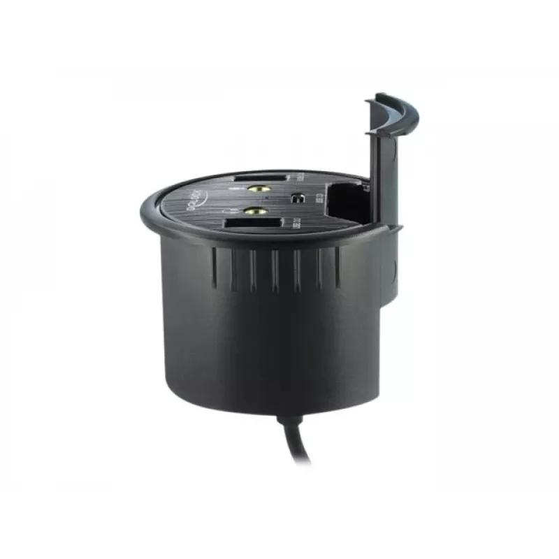DeLOCK 3 prievadų USB į stalą montuojamas centras 62794
