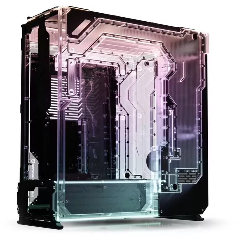 Šoninis skydelis PC korpusui Singularity Spectre 4 Dual Loop, permatomas akrilas