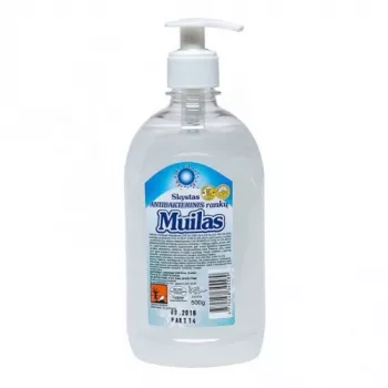 Skystas antibakterinis muilas su dozatoriumi, 500 ml