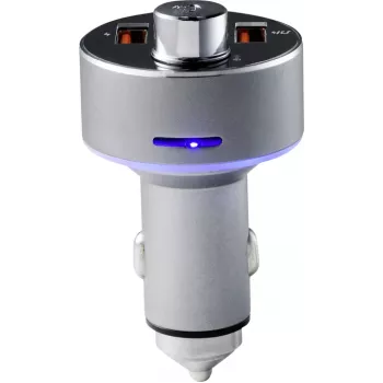 Renkforce RF-CAR-100 FM siųstuvas automobilinis cigarečių degiklio adapteris pilkas (RF-CAR-100)