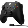 Microsoft Xbox Wireless Controller + USB-C laidas Juodas Žaidimų pultas Analoginis / Skaitmeninis PC, Xbox One, Xbox One S, Xbox One X, Xbox Series S, Xbox Series X