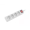 Lanberg PS1-04E-0150-W 1,5 m 4 kištukiniai lizdai baltas