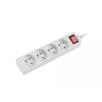Lanberg PS1-04E-0150-W 1,5 m 4 kištukiniai lizdai baltas