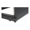 Laisvai pastatomas stovo korpusas APC NetShelter SX 48U 600mm P x 1070mm G, 1704 kg talpa, juodas