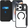 4Smarts Urban Pro Flipcase iPhone 17 Pro Max Qi2 paruoštas juodas (541777)