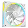 Korpusas staliniam kompiuteriui DeepCool CL6600 WH — baltas, ATX/PS2/SFX/SFX-L maitinimo šaltiniams, 140 mm priekyje, 120/140 mm viršuje/gale, 2,5 colio ir 3,5 colio diskams