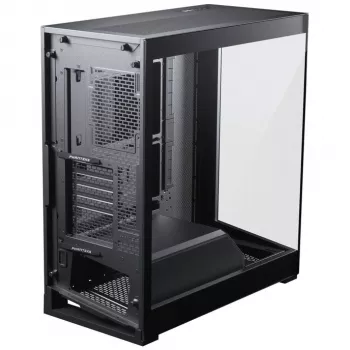 PHANTEKS NV-Serie NV5 MK2 ATX korpusas, grūdintas stiklas, DRGB - Satin Black + Glacier One 360M25 Gen2 DRGB AiO skysčio aušinimas - 360mm