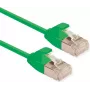 ROLINE U/FTP DataCenter Patch Cable Cat.6A (Class EA), LSOH, plonas, Žalia, 0,3 m (21.15.3331)