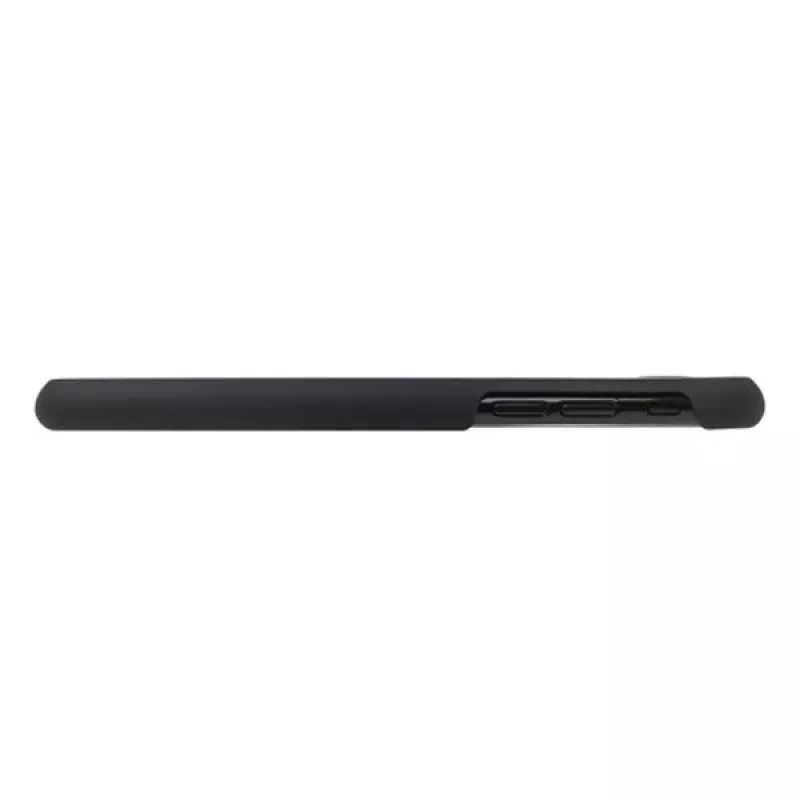 Apsauginis medinis ir odinis dėklas Woodcessories EcoSplit, iPhone 7 Plus / 8 Plus – Riešutas Juoda