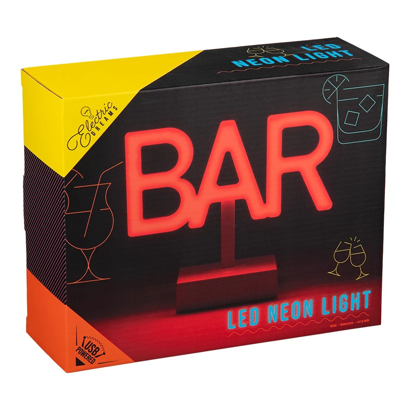 Paladone Bar LED neon stovima šviesa