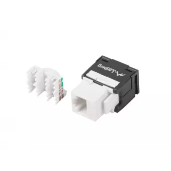 Lanberg KSUA-2000 Keystone modulis RJ45 LSA UTP 6a 180° montavimui į dėžutę
