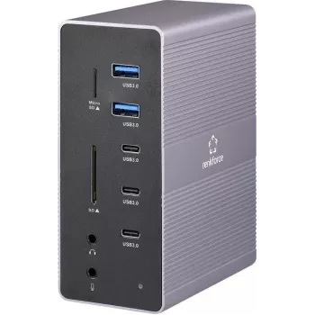 Renkforce USB-C stotelė RF-DKS-910