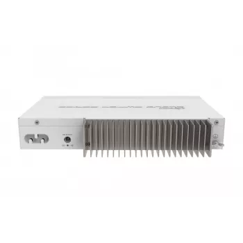 Mikrotik CRS309-1G-8S+ valdomas gigabito eterneto (10/100/1000) jungiklis su PoE, baltas
