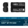 ANSMANN A-Son NP FM 500 H – Kameros baterija Li-Ion 1500 mAh (5044503)