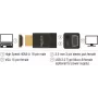 Adapteris DeLOCK 65895 HDMI A į VGA ir 3,5 mm garsas, juodas