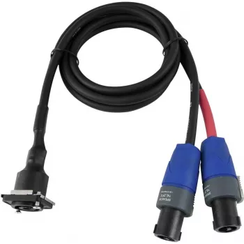 Patch kabelis PSSO Speakon į Speakon 4-pin, 1 m ilgio