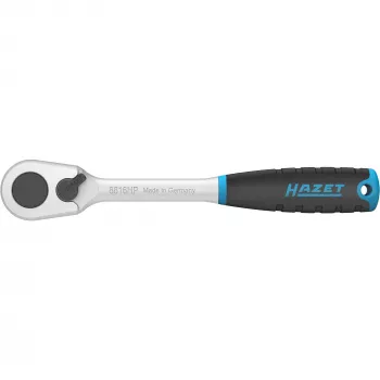Reversinis reketinis raktas Hazet 8816HP 3/8 colio smulkus dantis, kompaktiškas dizainas