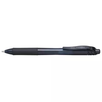 Rašiklis užsegamas ištraukiamas Pentel Energel X 1.0 juodas