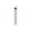 Lanberg PS1-05E-0150-W 1,5 m 5 lizdų prailgintuvas baltas